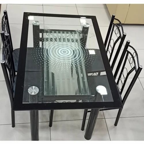 4-seater-glass-dining-table-set